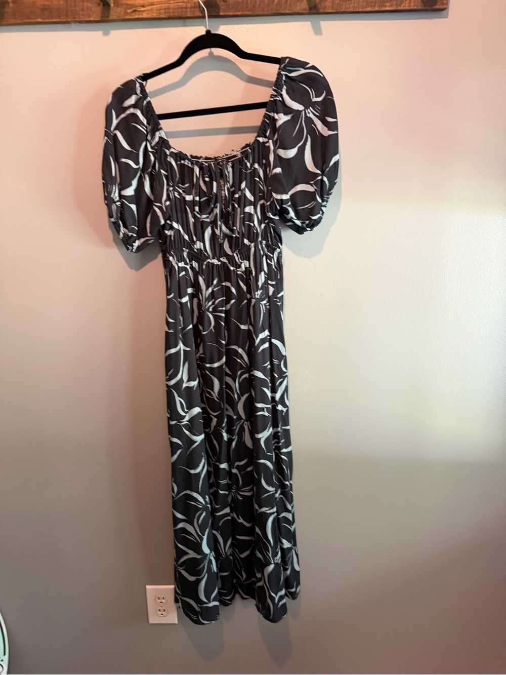 Final Touch Maxi Dress with Floral Print